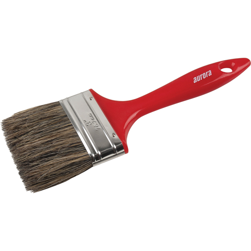 KP302 AP300 Series Paint Brush, Natural Bristles, Plastic Handle, 3" Width
