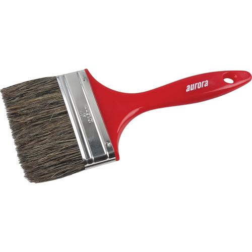 KP303 AP300 Series Paint Brush, Natural Bristles, Plastic Handle, 4" Width