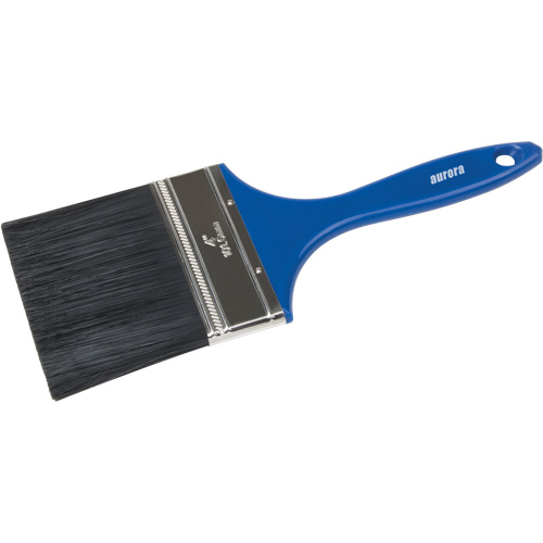 KP766 AP100 Series Paint Brush, Polyester, Plastic Handle, 4" Width