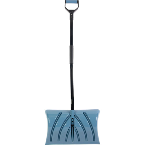 NAA610 Snow Shovel, Polypropylene Blade, 20" Wide, Ergonomic Straight Handle
