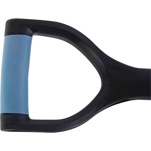 NAA611 Snow Shovel, Polypropylene Blade, 17-1/2" Wide, Straight Handle