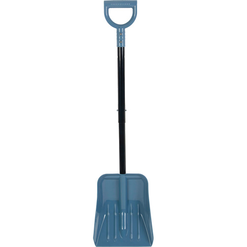 NAA612 Collapsible Snow Shovel, Polypropylene Blade, 10" Wide, Straight Handle