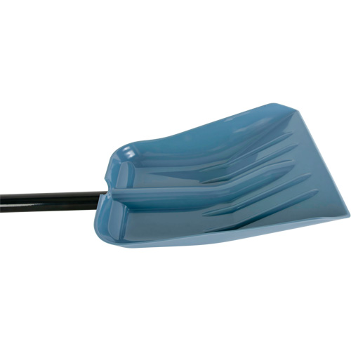 NAA612 Collapsible Snow Shovel, Polypropylene Blade, 10" Wide, Straight Handle