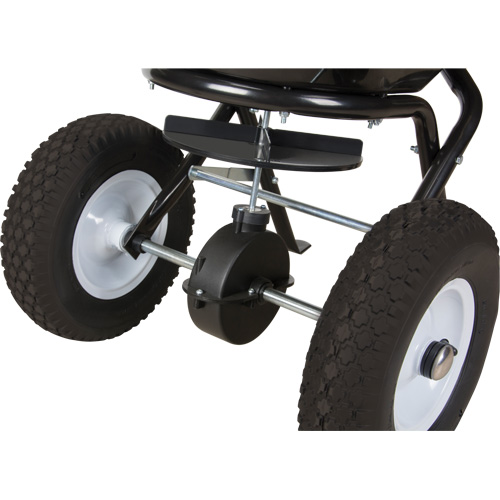 Aurora Tools Broadcast Spreader, 22000 sq. ft., 100 lbs. capacity