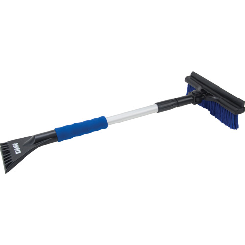 NM980 Brosse &agrave; neige t&eacute;lescopique, T&eacute;lescopique, lame Polypropyl&egrave;ne, 32-1/2" Longueur, Bleu