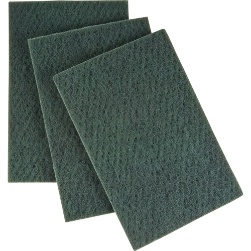 NU023 Scouring Hand Pad, 6" x 9", Medium Grit