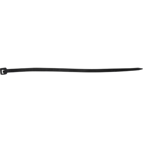 PF386 Cable Ties, 4" Long, 18 lbs. Tensile Strength, Black