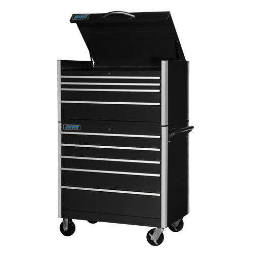 TEQ739 ATB600 Super Heavy-Duty Tool Chest, 41-1/2" W, 4 Drawers, Black