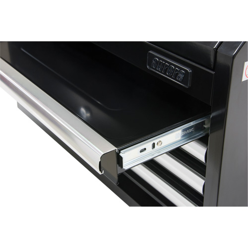 TER066 Coffre &agrave; outils industriel, 26" la, 4 tiroirs, Noir