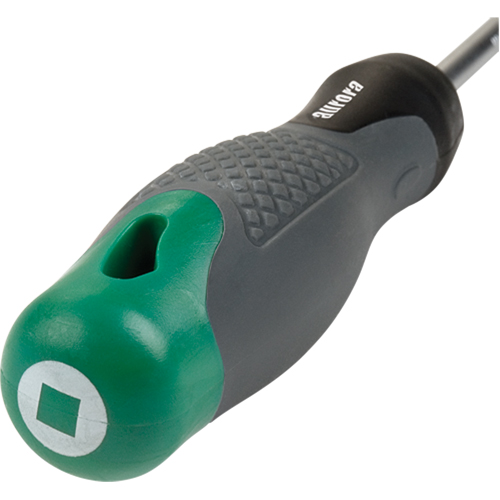 TJZ072 Square Tip Screwdriver, #1 Tip, Round
