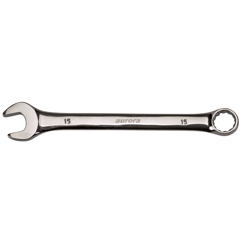 TYK616 Combination Wrench, 12 Point, 6 mm, Chrome Finish