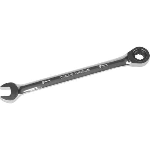 Metric Ratcheting Combination Wrench
