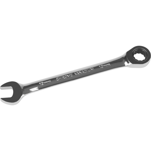 Metric Ratcheting Combination Wrench