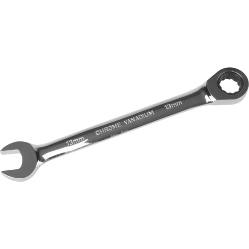 Metric Ratcheting Combination Wrench
