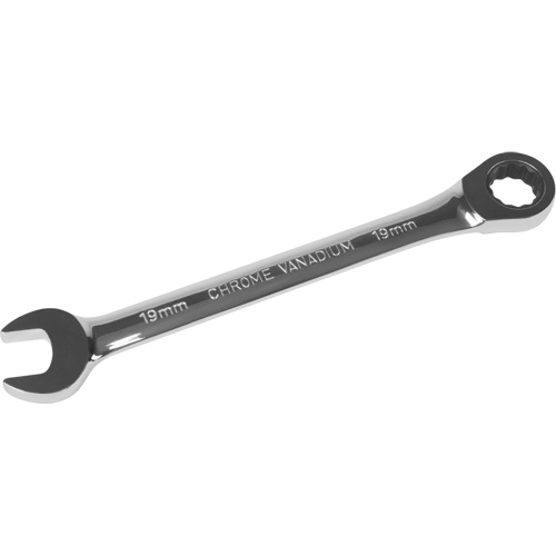 Metric Ratcheting Combination Wrench