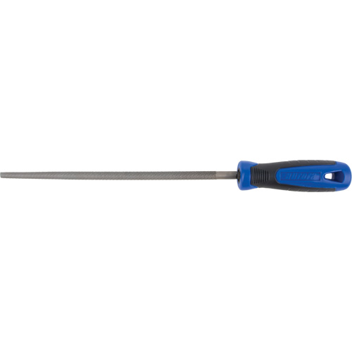 UAU762 File With Handle, 1/4" Dia. x 6" L, Round, Second Cut