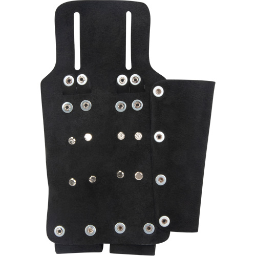 UAV356 Porte-outils pour monteur de ligne, Porte-outil multiple, Cuir, 3 Poches