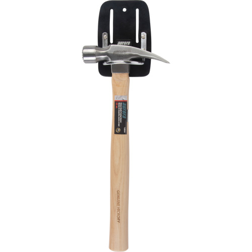 UAV357 Porte-outil &agrave; anneau en acier, Support pour marteau, Cuir, 0 Poches