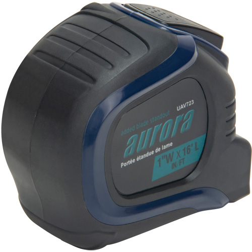 UAV723 Tape Measure, 1" x 16', Imperial Graduations