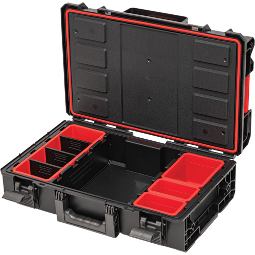 UAX723 Arx Small Toolbox, 23" x 15" x 7-1/2", Black