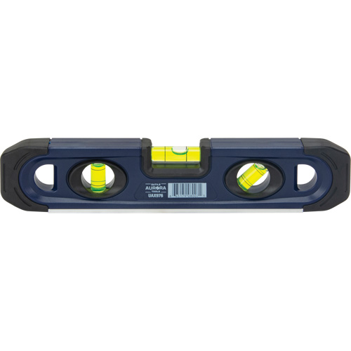 UAX976 Torpedo Level, 9" L, 3 Vials, Magnetic