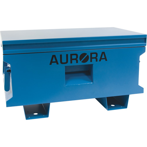 UAY672 Jobsite Tool Box, 33" x 20-3/10" x 18-3/10", Steel, Blue