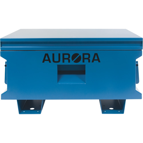 UAY672 Jobsite Tool Box, 33" x 20-3/10" x 18-3/10", Steel, Blue