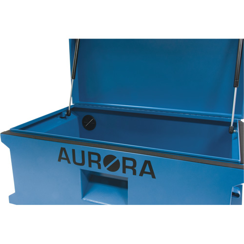 UAY672 Jobsite Tool Box, 33" x 20-3/10" x 18-3/10", Steel, Blue