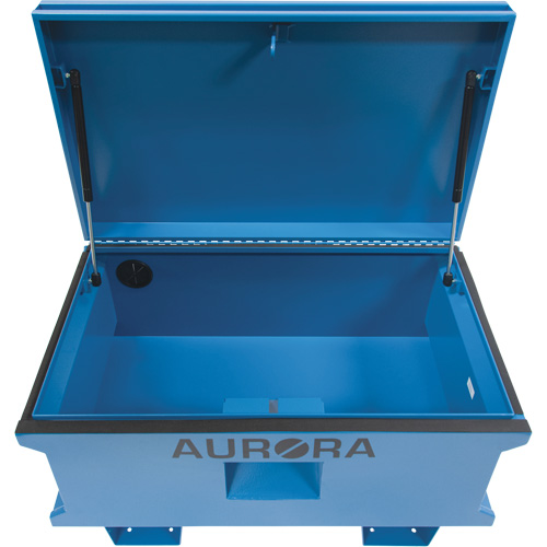 UAY672 Jobsite Tool Box, 33" x 20-3/10" x 18-3/10", Steel, Blue