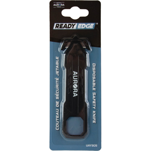 UAY905 Disposable Safety Knife , Stainless Steel, Plastic Handle