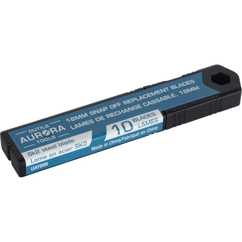 UAY999 18mm Replacement Blades, Snap-Off Style