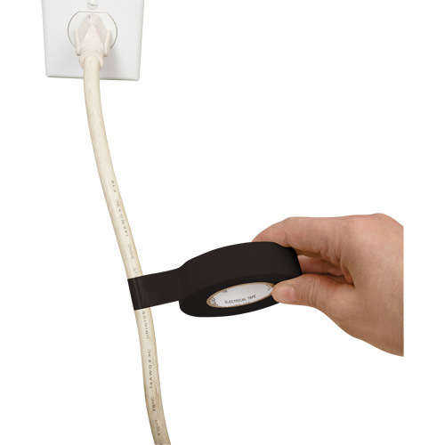 XE890 Electrical Tape, 19 mm (3/4") x 18 M (60'), Black, 7 mils