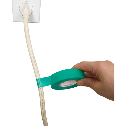 XH384 Electrical Tape, 19 mm (3/4") x 18 M (60'), Green, 7 mils