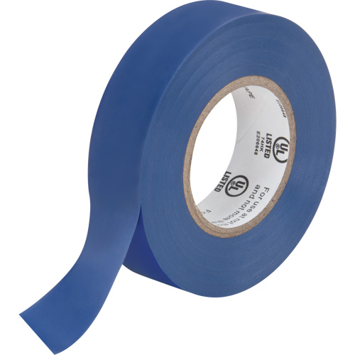 XH385 Electrical Tape, 19 mm (3/4") x 18 M (60'), Blue, 7 mils