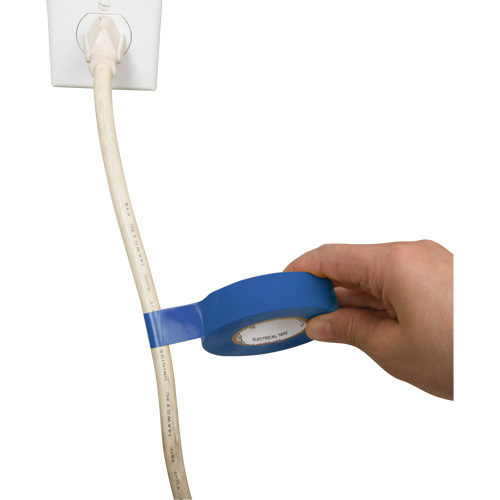 XH385 Electrical Tape, 19 mm (3/4") x 18 M (60'), Blue, 7 mils