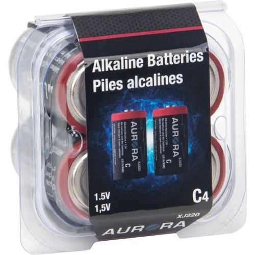 XJ220 Piles alcalines industrielles, C, 1,5 V