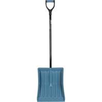 NAA611 Snow Shovel, Polypropylene Blade, 17-1/2" Wide, Straight Handle