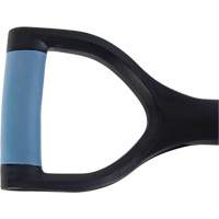NAA611 Snow Shovel, Polypropylene Blade, 17-1/2" Wide, Straight Handle