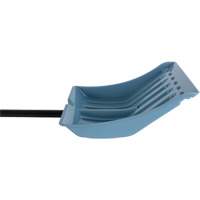 NAA611 Snow Shovel, Polypropylene Blade, 17-1/2" Wide, Straight Handle