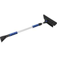 NN434 Brosse &agrave; neige, T&eacute;lescopique, lame Mousse de CAV/E, 48" Longueur, Noir/Bleu