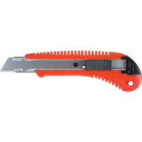 Professional Knife ATK300, 18 mm, Carbon Steel, Plastic Handle PE814 | Aurora Tools