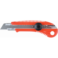 Professional Knife ATK400, 18 mm, Carbon Steel, Plastic Handle PE813 | Aurora Tools