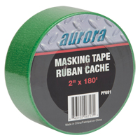 Painters Masking Tape, 50 mm (2") x 55 m (180'), Green PF691 | Aurora Tools
