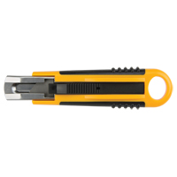 Couteau autorétractable ATK1000, 18 mm, Acier au carbone, Prise en Plastique PF708 | Aurora Tools