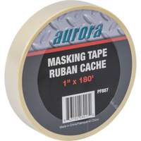 General Purpose Masking Tape, 24 mm (1") W x 55 m (180') L, Beige PF887 | Aurora Tools