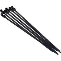 PG827 Screw-In Cable Tie, 8" Long, 50 lbs. Tensile Strength, Black