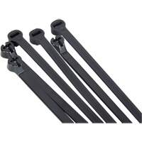 PG845 Steel Barb Cable Ties, 6" Long, 18 lbs. Tensile Strength, Black