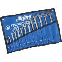 Fixed Head Wrench Set, 13 Pieces, Imperial TEQ833 | Aurora Tools