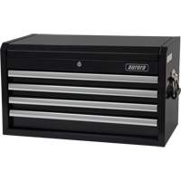 Industrial Tool Chest, 26" W, 4 Drawers, Black TER066 | Aurora Tools