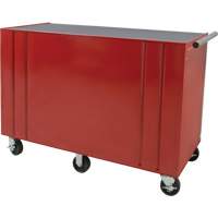 TER103 Industrial Tool Cart, 12 Drawers, 56" W x 24-1/2" D x 38-1/8" H, Red
